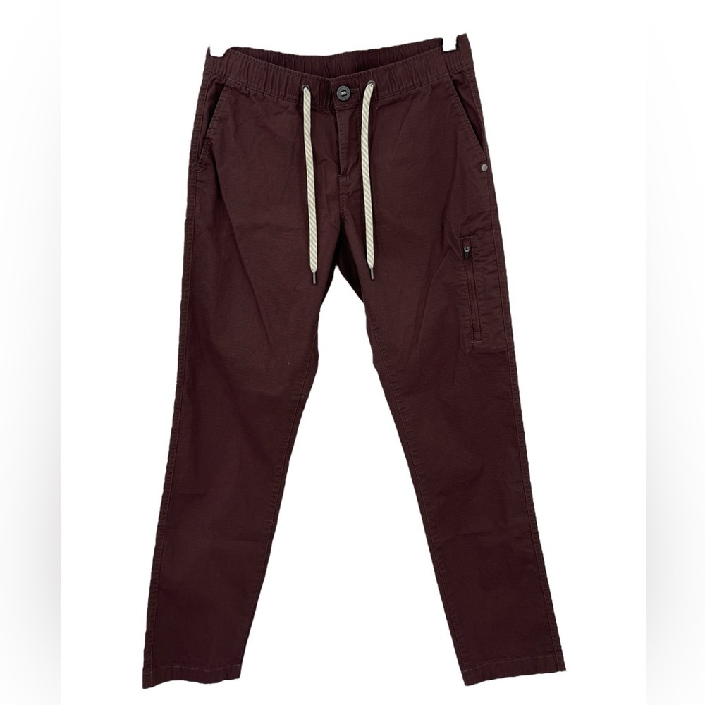 Vuori Women's Straight Leg Pants - Burgundy